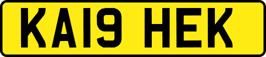 KA19HEK