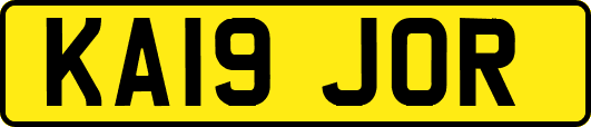 KA19JOR