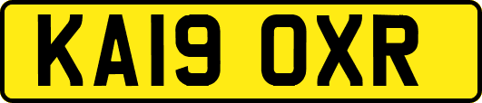 KA19OXR