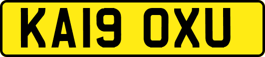 KA19OXU