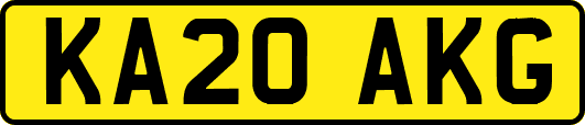 KA20AKG