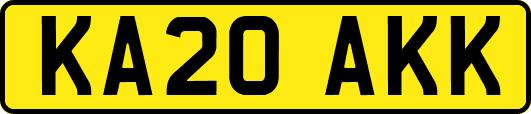 KA20AKK