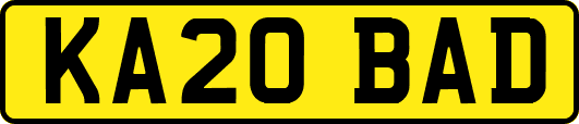 KA20BAD