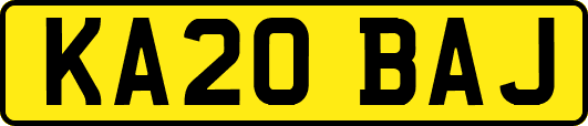 KA20BAJ