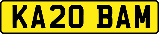KA20BAM