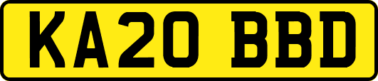 KA20BBD