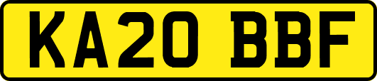 KA20BBF