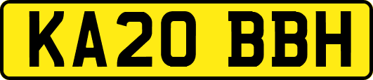 KA20BBH