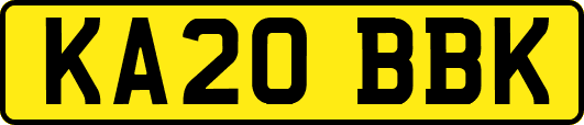 KA20BBK