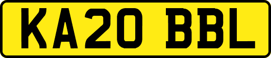 KA20BBL