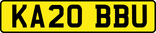 KA20BBU
