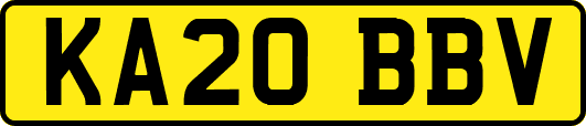 KA20BBV