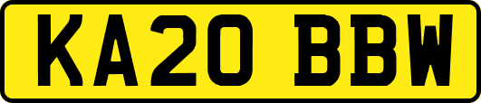 KA20BBW