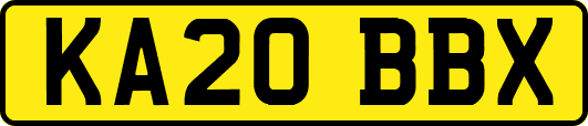 KA20BBX