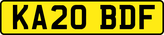 KA20BDF