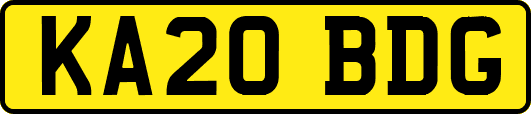 KA20BDG