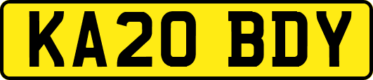 KA20BDY