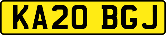 KA20BGJ