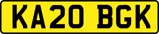 KA20BGK