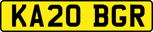 KA20BGR