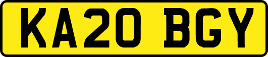 KA20BGY