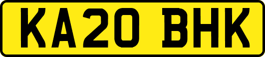 KA20BHK