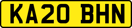 KA20BHN