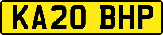 KA20BHP