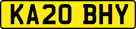KA20BHY