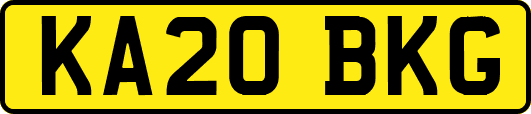 KA20BKG