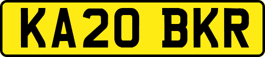 KA20BKR