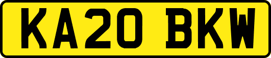 KA20BKW
