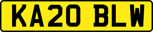 KA20BLW