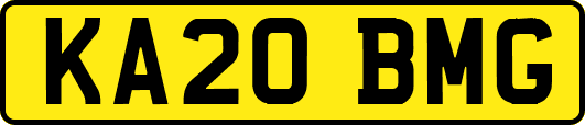 KA20BMG