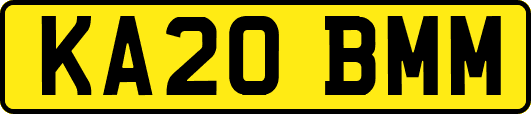 KA20BMM