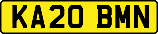KA20BMN
