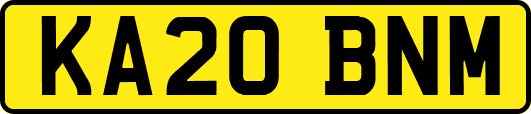 KA20BNM