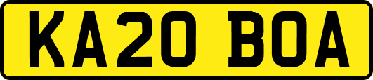 KA20BOA