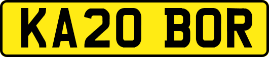 KA20BOR