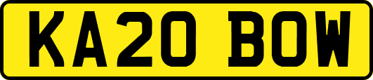 KA20BOW
