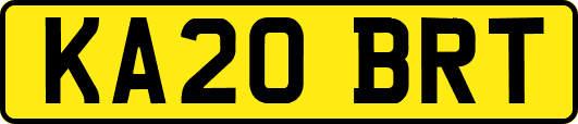 KA20BRT