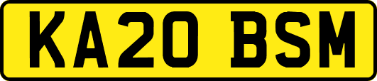 KA20BSM