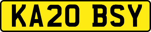 KA20BSY