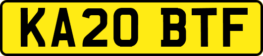 KA20BTF