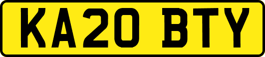 KA20BTY
