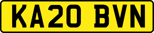 KA20BVN