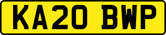 KA20BWP
