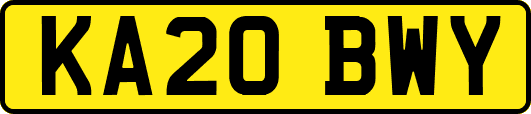 KA20BWY