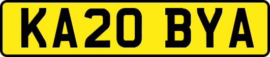 KA20BYA