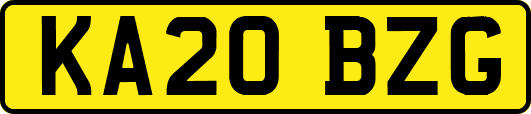 KA20BZG